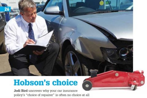 Choice of Repairer